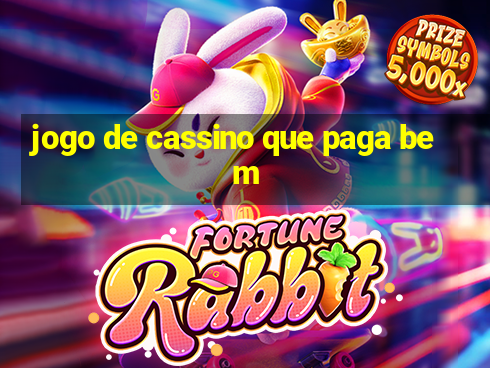 jogo de cassino que paga bem