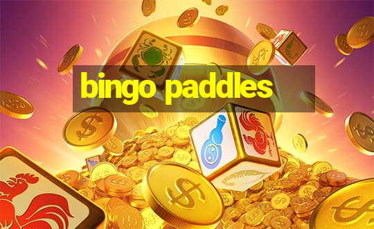 bingo paddles