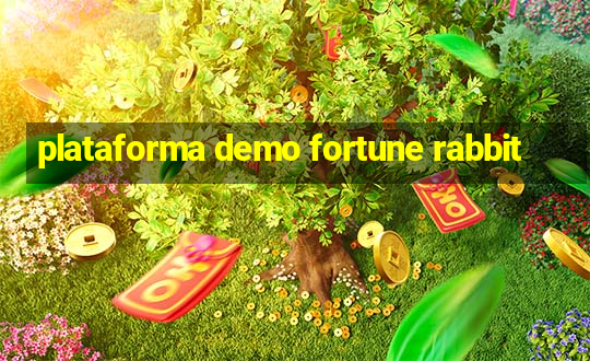 plataforma demo fortune rabbit