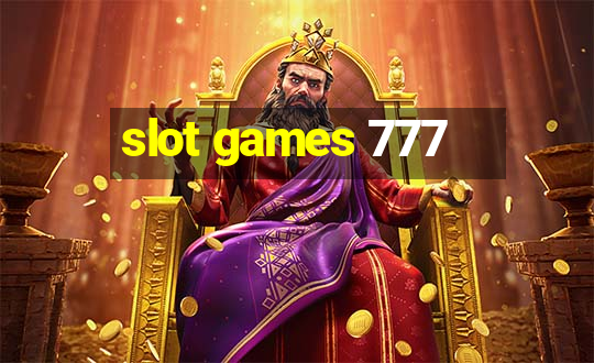 slot games 777