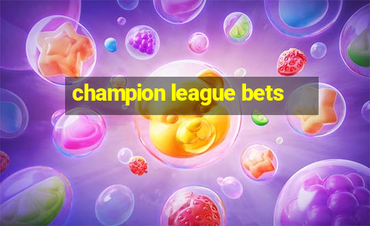 champion league bets