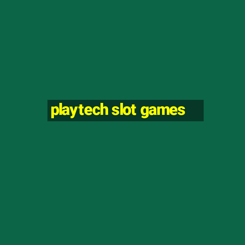 playtech slot games