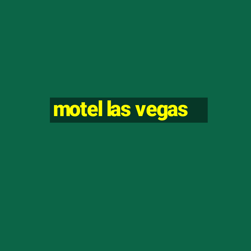 motel las vegas