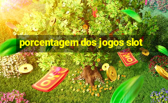 porcentagem dos jogos slot