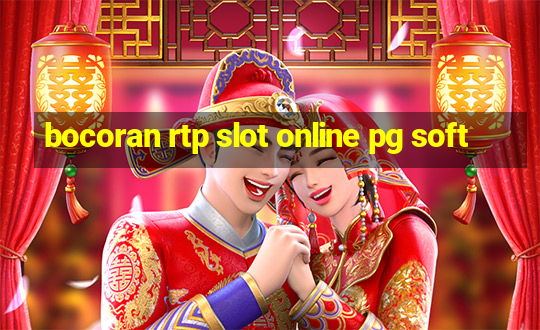 bocoran rtp slot online pg soft