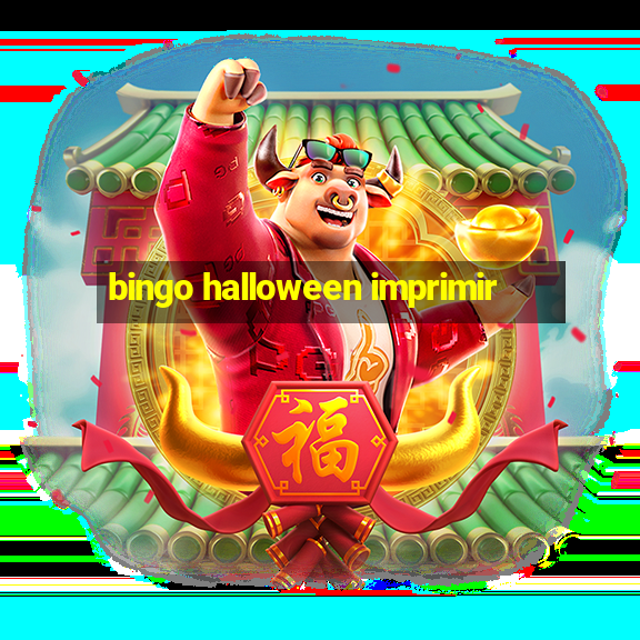 bingo halloween imprimir