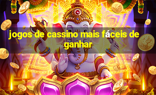 jogos de cassino mais fáceis de ganhar