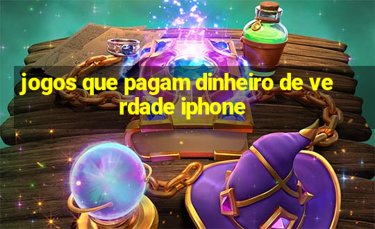 jogos que pagam dinheiro de verdade iphone