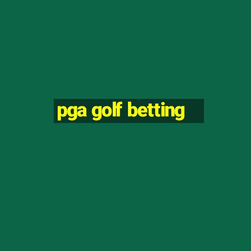 pga golf betting